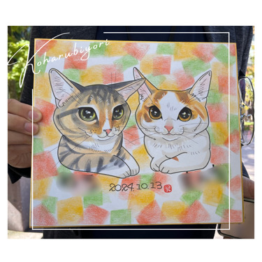 似顔絵屋コハルビヨリ作品2