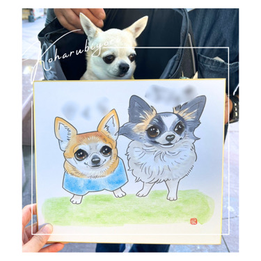 似顔絵屋コハルビヨリ作品6