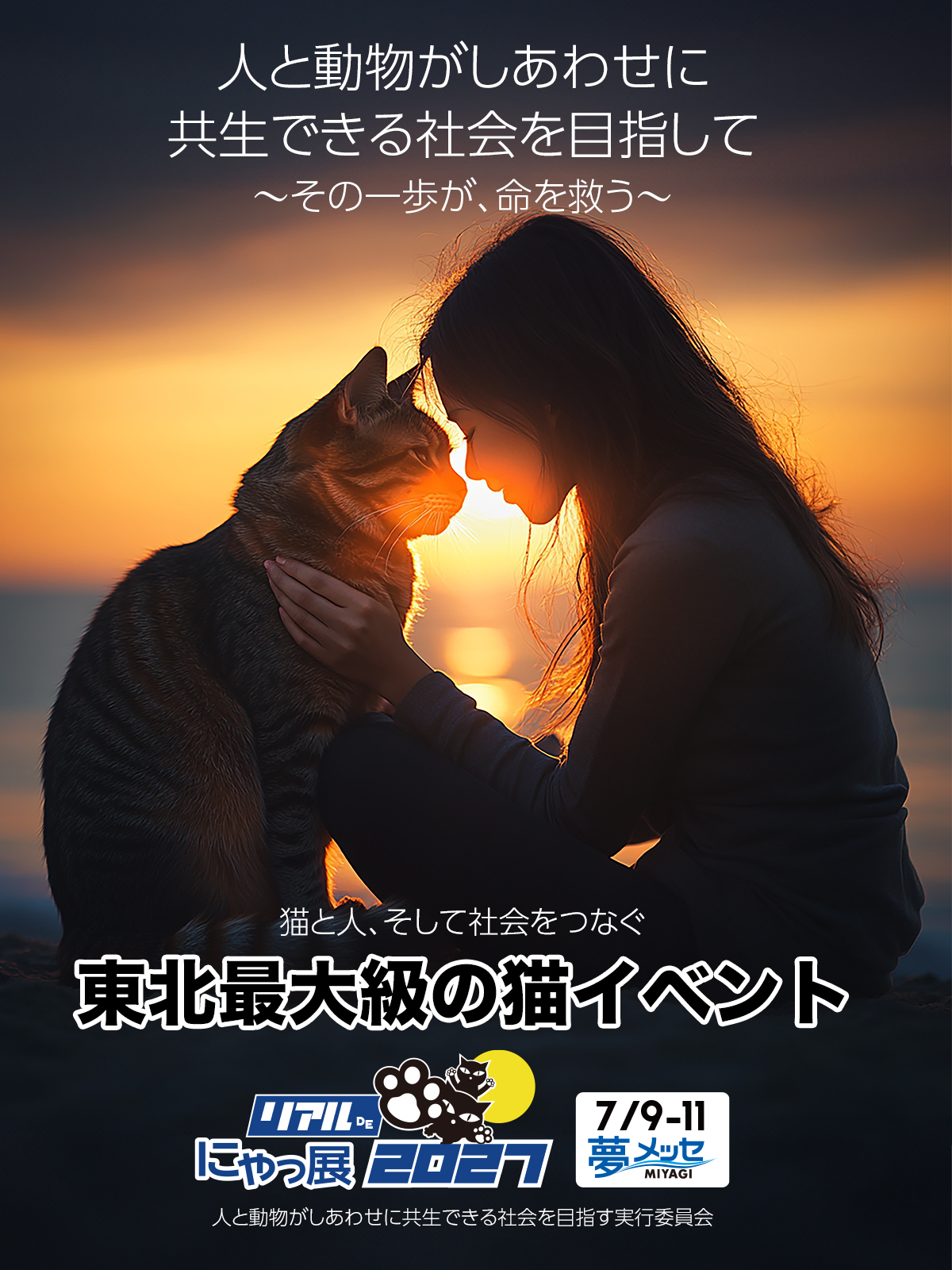 にゃっ展のご支援イメージ